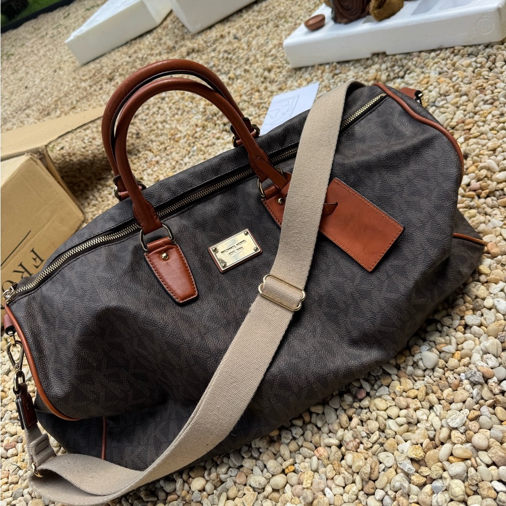 Michael Kors Leather Duffle